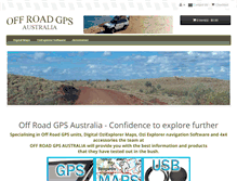 Tablet Screenshot of off-road-gps.com